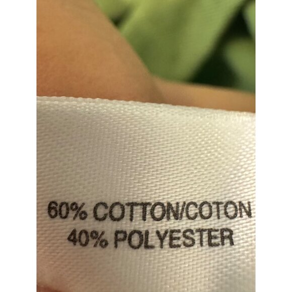 Cutter & Buck Mens Green Polo Shirt L Moisture Wicking Comfortable Breathable Co - Picture 4 of 4